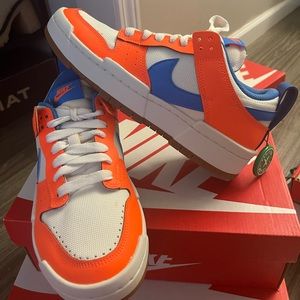NIKE WOMENS DUNK LOW DISRUPT W STOCK X TAG NEVER WORN SZ 8.5